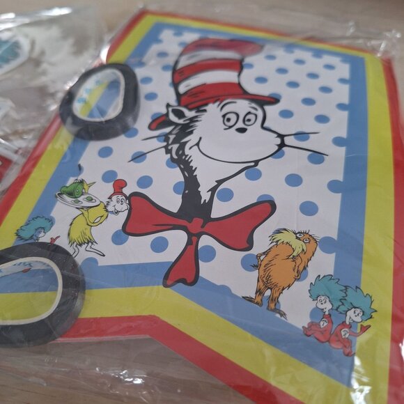 Dr Seuss Cat In The Hat Birthday Decoration Banner Balloons Party Supplies Kids - Picture 3 of 6